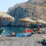 Rodothea And Adams On The Beach, Santorini