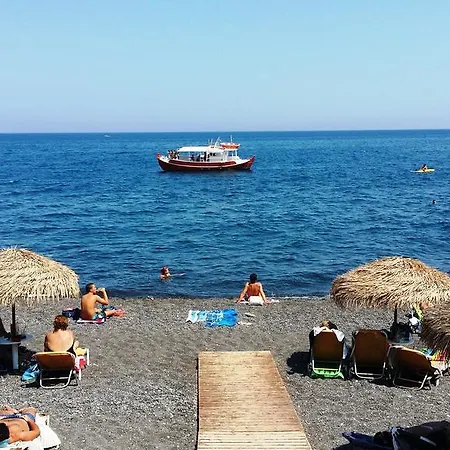 Rodothea And Adams On The Beach, Santorini