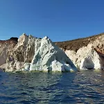 Rodothea And Adams On The Beach, Santorini Monolithos