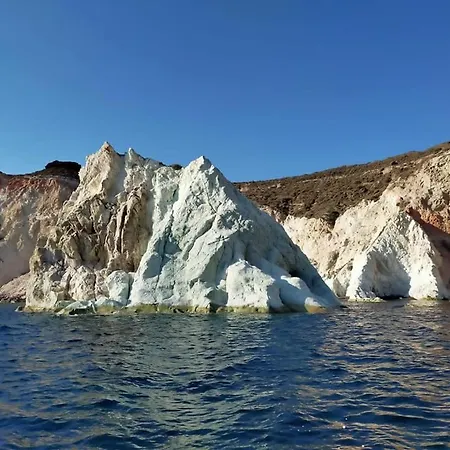 Rodothea And Adams On The Beach, Santorini Monolithos