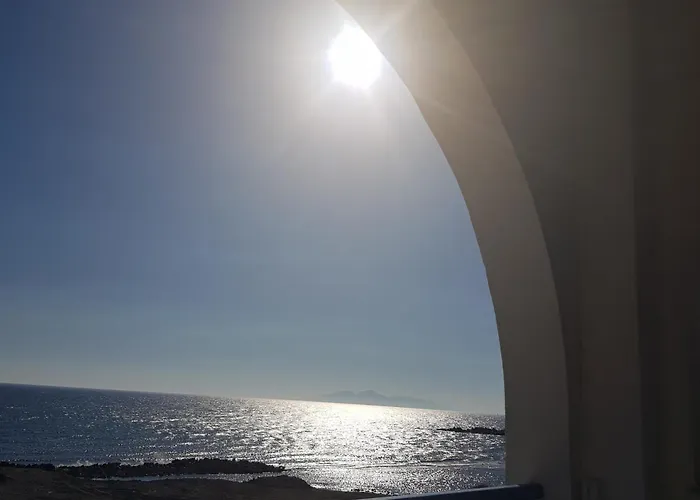 Rodothea And Adams On The Beach, Santorini *